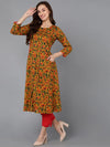 Ahika Women Pure Cotton Floral Printed Kurta-VKSKD1728_XS