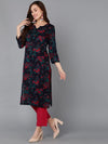 Ahika Women Pure Cotton Floral Printed Kurta-VKSKD1732_XS