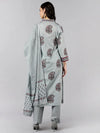 Ahika Cotton Printed Kurta Pant Dupatta Set-VKSKD1104A_L