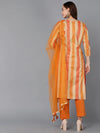 Ahika Women Pure Cotton Checked Printed Kurta