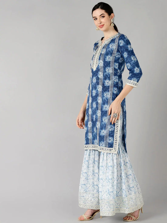 Ahika Cotton Printed Kurta Pant Dupatta Set-VKSKD1332_L