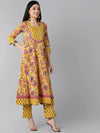 Ahika Cotton Printed Kurta Pant Dupatta Set-VKSKD1224E_L