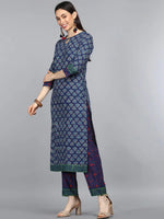 Ahika Poly Crepe Printed Kurta Pant Dupatta-VKSKD1244_S