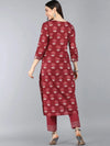 Ahika Pure Cotton Printed Kurta Dupatta Set-VKSET1247_S