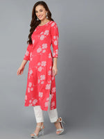 Ahika Women Cotton Blend Floral Printed Kurta-VKSKD1741_XS