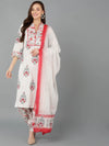 Ahika Women Cotton Printed Floral Kurta Salwar