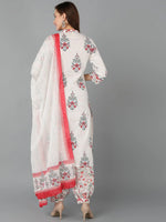 Ahika Women Cotton Printed Floral Kurta Salwar