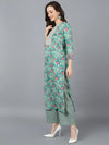 Ahika Women Cotton Floral Printed Kurta With-VKSET1348_XS