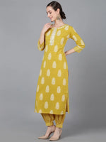 Ahika Women Cotton Printed Kurta With Salwar-VKSET1350_XS