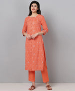 Ahika Women's Cotton Printed Kurta Palazzo Set-VKSET1130_L