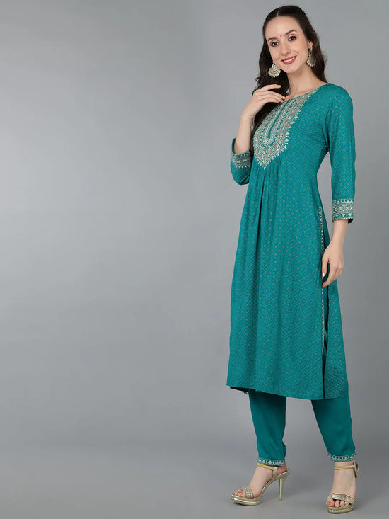 Ahika Women Viscose Rayon Yoke Design Kurta-VKSKD1662_S