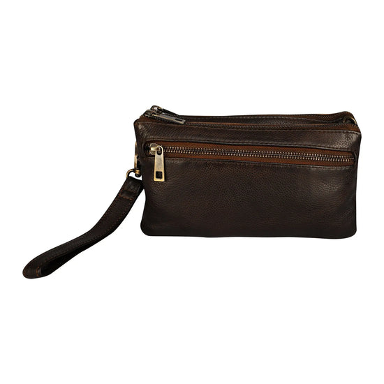 Ferroccio Women's Leather Wristlet-FER-6027