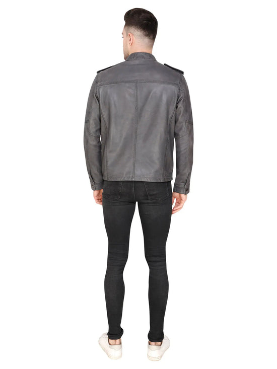 Ferroccio Men's Leather Pilot Jacket