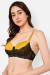 Padded Underwired Full Cup Multiway Bra in Olive Green