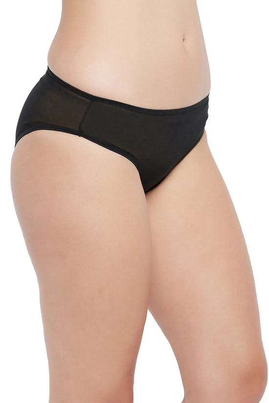 Low Waist Bikini Panty in Black-PN5101A132XL