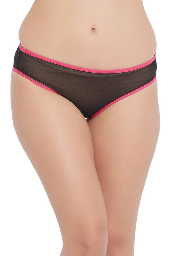 Low Waist Bikini Panty in Black-PN5101N132XL