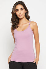 Camisole in Lilac - Cotton