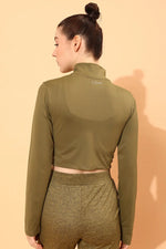 Women Solid Standard Green Jacket