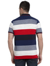 Rodamo Multi Striped Polo T-Shirts-111630101-L