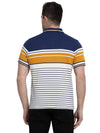 Rodamo Multi Striped Polo T-Shirts-111610103-L