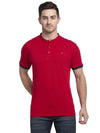 Rodamo Red Lycra Henley T-shirts