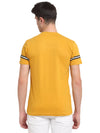 Rodamo Mustard Round Neck T-shirts-111790102-L