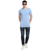 Rodamo Blue Round Neck T-shirts-111830103-L