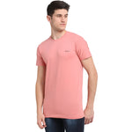 Rodamo Peach Round Neck T-shirts