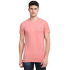 Rodamo Peach Round Neck T-shirts