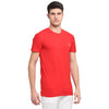 Rodamo Red Round Neck T-shirts-111830106-L