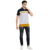 Rodamo Multi Striped Polo T-Shirts-111870101-L