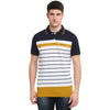 Rodamo Multi Striped Polo T-Shirts-111870101-L