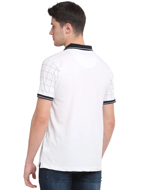 Rodamo White Polo T-Shirts-111900102-L