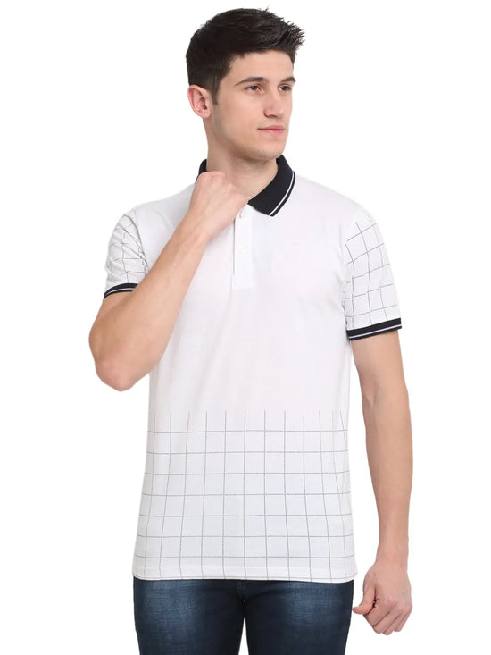 Rodamo White Polo T-Shirts-111900102-L