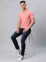 Rodamo Pink Polo T-Shirts-112060102-L