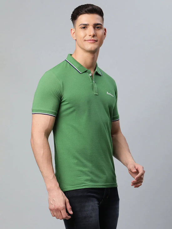 Rodamo Green Polo T-Shirts-112060101-L