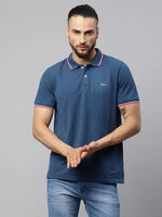 Rodamo Blue Polo T-Shirts-112060107-L