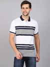 Rodamo Multi Stripes Polo T-Shirts-112290101-L