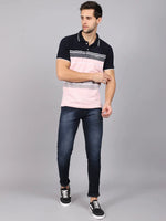 Rodamo Multi Stripes Polo T-Shirts-112350101-L