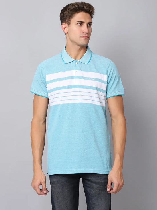 Rodamo Multi Stripes Polo T-Shirts-112410101-L