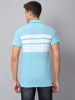 Rodamo Multi Stripes Polo T-Shirts-112410101-L