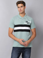 Rodamo Multi Stripes Polo T-Shirts-112420101-L