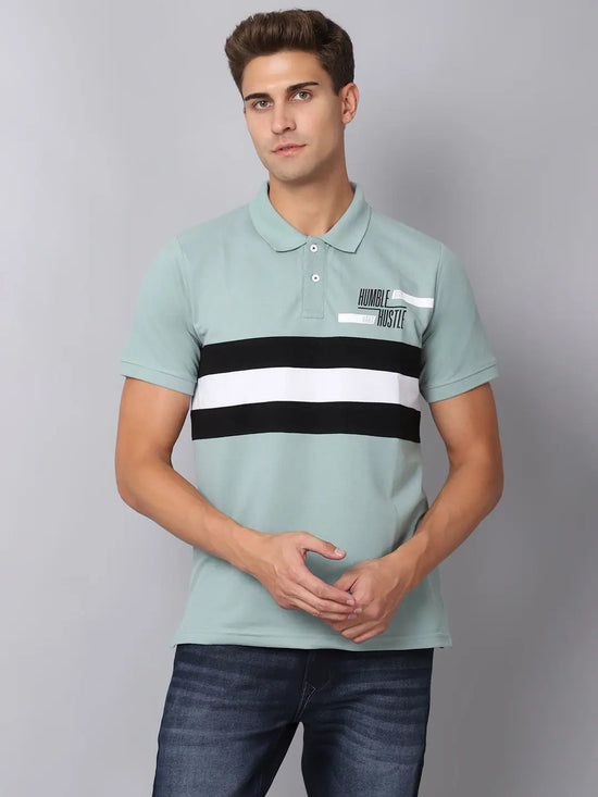 Rodamo Multi Stripes Polo T-Shirts-112420101-L