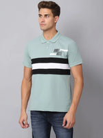 Rodamo Multi Stripes Polo T-Shirts-112420101-L