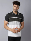 Rodamo Multi Stripes Polo T-Shirts-112470101-L