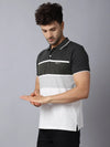 Rodamo Multi Stripes Polo T-Shirts-112470101-L