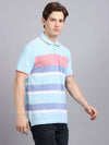 Rodamo Multi Stripes Polo T-Shirts-112390101-L