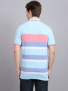 Rodamo Multi Stripes Polo T-Shirts-112390101-L