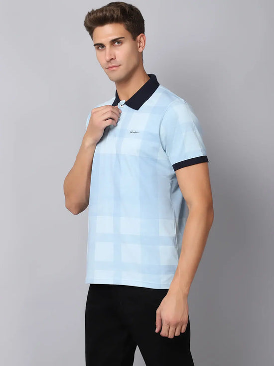 Rodamo Blue Polo T-Shirts-112440102-3XL