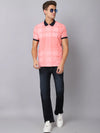 Rodamo Pink Polo T-Shirts-112440101-3XL